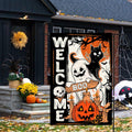 4SEASONS POD Holiday Garden Flags Set of 3 12x18 Double Sided Halloween Xmas