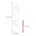 XLSFPY 100 Clear Treat Bags 2x10in with 4in Twist Ties 1.4 mil Thick