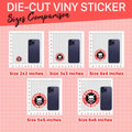 GNAART Work Safe or D*e Lineman Hard Hat Sticker 3 Inch 3Pcs Multi Vinyl