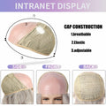 MUPUL Old Man Bald Grey Hair Wig Men Adults Cosplay Halloween Classic Style