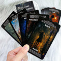 ZHQGYN Spiritual Symbol Oracle Cards Deck for Beginners Life & Psychology
