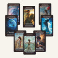 ZHQGYN Spiritual Symbol Oracle Cards Deck for Beginners Life & Psychology