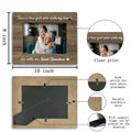 FONDCANYON Great Grandma 5x7 Photo Frame Gift Pink Rustic Style