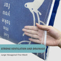 Hanging Pillow Drying Rack Net Large Capacity Foldable Mesh Bags 4pcs Large Size