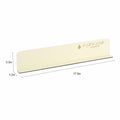 2PCS Acrylic Sink Splash Guard Beige Frosted Magnetic Water Barrier 17.5"x3.3"