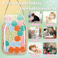 Goodangie00 Magnetic Reward Jar Classroom Board Kids Potty Training Wood Love