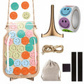 Goodangie00 Magnetic Reward Jar Classroom Board Kids Potty Training Wood Love