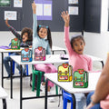 FoszaSzept 36Pcs 3D Cartoon Backpack Candy Goodie Bags Colorful Clear