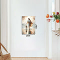 Generic Jesus and Lamb Canvas Wall Art Christian Poster 16x24in YS-5 Unframed