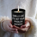 GAUDORA Vanilla Lavender Scented Soy Wax Candle 10oz Funny Retirement Gift