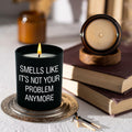GAUDORA Vanilla Lavender Scented Soy Wax Candle 10oz Funny Retirement Gift