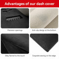 Bercicci Dash Cover Toyota RAV4 2019-2025 Hybrid PHEV Flannel Black