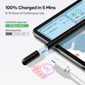 COOSTART Stylus Pen for iPad 9th&10th Gen, 5 Min Fast Charge, Black