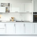 NOKESS 30 Pack 7.9" Matte Black Cabinet Pulls 5" Hole Center Kitchen