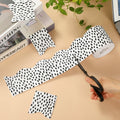 PerKoop Bulletin Board Borders 2 Rolls 131ft Dots White Background