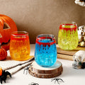 Maxcheck 6 Pack 18oz Stemless Halloween Wine Glasses Clear Bloody