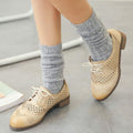 TINTAO Women Wool Cable Knit Knee High Boot Socks 3 Pairs Mixed Color Size 5-11