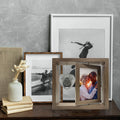 Mayamila Memorial Picture Frame 4x6 Brown Angel Wings Sympathy Gift