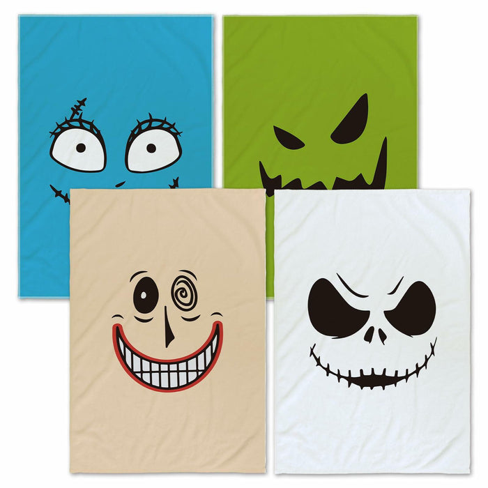 Jiudungs Halloween Kitchen Towels Set of 4 Orange 18x26 Inch Holiday Decor