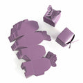 Kslong 50pcs Purple Butterfly Favor Boxes Small Gift Party Decoration