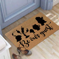 XLQHYH Funny Doormat Front Door Mat Brown 29.5x17 inch High Pile