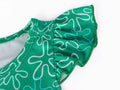 Akokvlar Girls Halloween Disgust Joy Costume Dress Green Size 9-10 Years