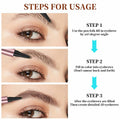 YIWANLLE 3D Microblading Eyebrow Tattoo Pencil Waterproof C-Gray 1 Count
