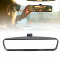 Panoramic Wide Angle Interior Rear View Mirror ABS Housing 814842 Black