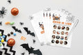 Tuyashua Halloween Horror Labor Game Baby Shower 30 Cards Multicolor WY03