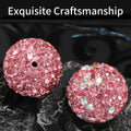 KUNHEHO 130 Pcs Mixed Color Wooden Round Beads for DIY Crafts & Accessories