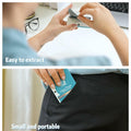 Travel Makeup Mirror with Facial Oil Blotting Sheets 100 Count Rose