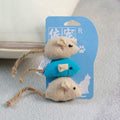 Calsgkspray 3Pcs Plush Cat Toys – Interactive Chew & Scratch Mice for Pets