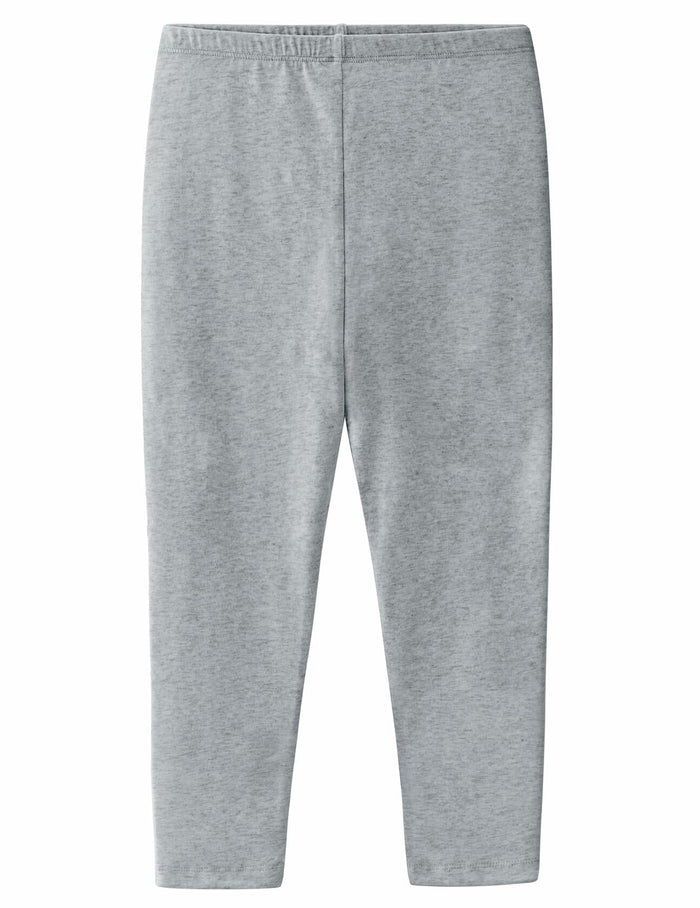 CETKIT Toddler Girls Leggings Stretchy Ankle Pants Heather Grey 3T