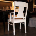 16 White Knitting Wool Chair Leg Socks Furniture Floor Protectors TEKEFT