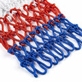 2-Pack Basketball Nets White 12 Loops Polyester Replacement All-Weather