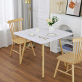 White Fitted Square Tablecloth 34x34in Elastic Spandex Party Table Cover