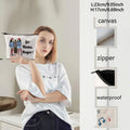 LEVLO Tia & Tamera Fans Makeup Bag Zipper Pouch Go Home Roger Gift