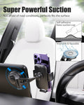 Wukanleng Suction Cup Phone Mount for Tesla Model 3/Y/S/X, 360° Rotating Holder