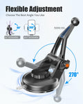Wukanleng Suction Cup Phone Mount for Tesla Model 3/Y/S/X, 360° Rotating Holder