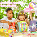 60PCS Cute Unicorn Party Favors 12 DIY Bubble Wands Birthday Goodie Bags