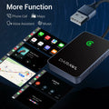 DARAWL Wireless CarPlay Adapter Wired to Wireless for Cars 2015+ iOS 10+