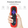 Silicone Remote Cover for Roku TV Remote Shockproof Washable with Lanyard Mint