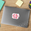 3pcs “In My Dog Mom Era” Waterproof Vinyl Stickers Paw Decals 3"x2.3"
