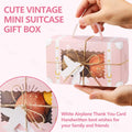 YODYZJ 20-Piece Mini Suitcase Party Favor Boxes Pink Small 6.55x3.85x2.45in