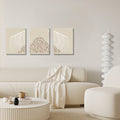 Jesus Christian Wall Art Set of 3 Canvas Prints Framed 12x16