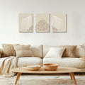 Jesus Christian Wall Art Set of 3 Canvas Prints Framed 12x16