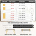 Horaldaily Black Tablecloth 60x140 Rectangular Polyester Party Table Cover