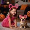 Yolyoo 3pcs Chipmunk Mouse Ears Headband Rose Red Standard Size