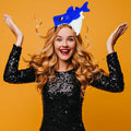 IGMaryBox Blue Shark Headband Plush Animal Ears Hairband Cosplay Costume
