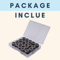 Party Animals Cam Locks Furniture Eccentric Wheels 20Pcs 12x11mm Black